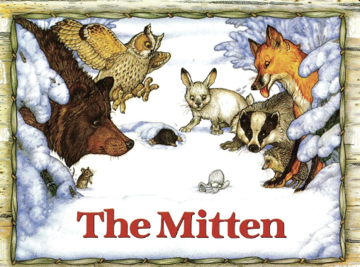 Cover of The Mitten: A Ukrainian Folktale